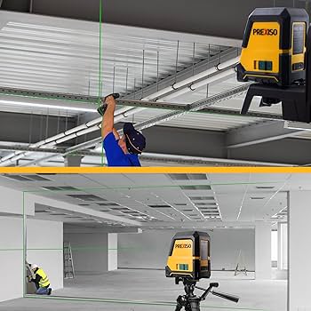 レーザー墨出し器 グリーンレーザークラス2 縦 横 クロスライン切替可能 Amazon | PREXISO レーザー墨出し器 グリーンレーザー 縦・横