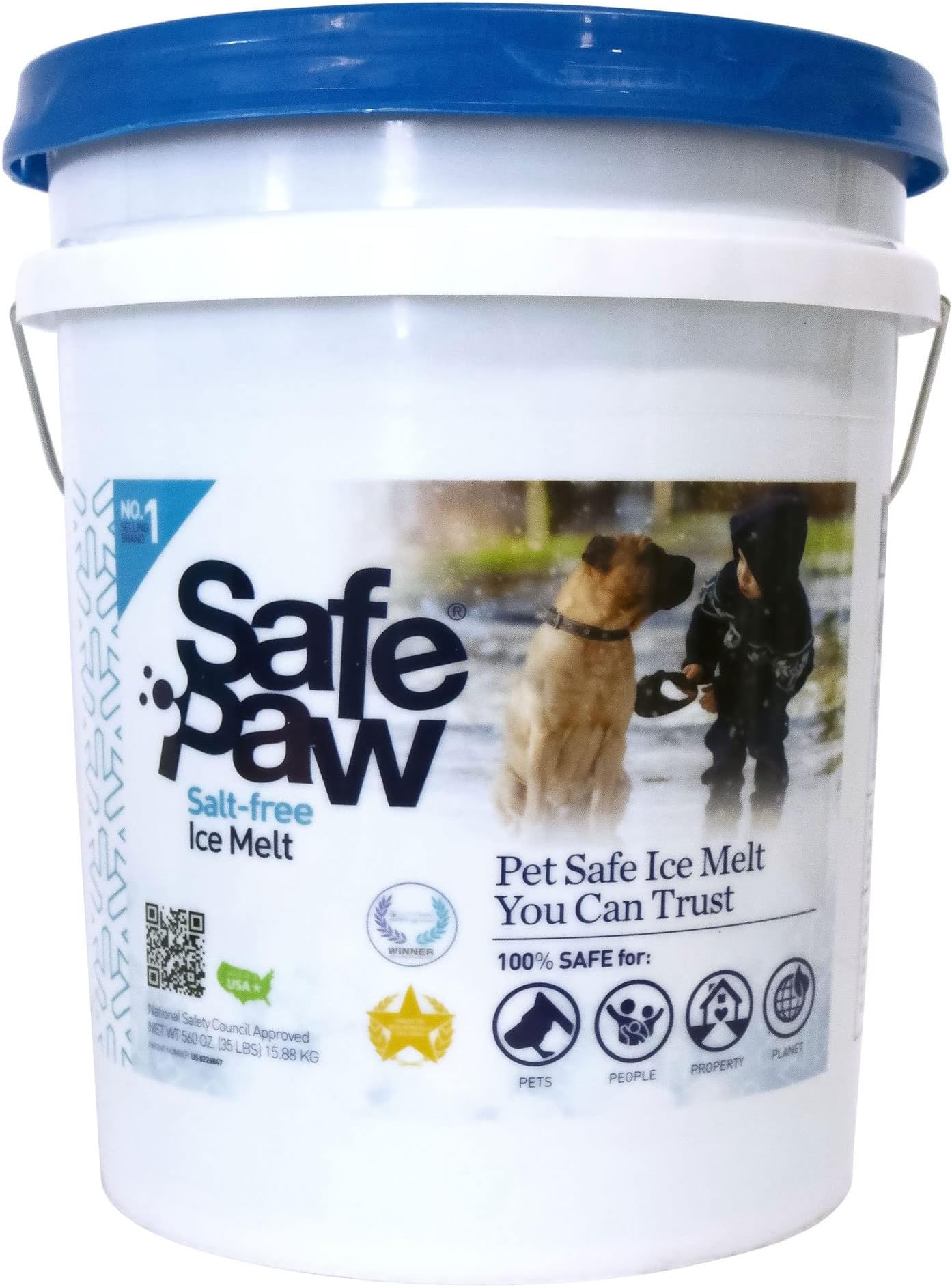 Safe Paw Pet Friendly Concrete Safe Powerful Salt Free Ice