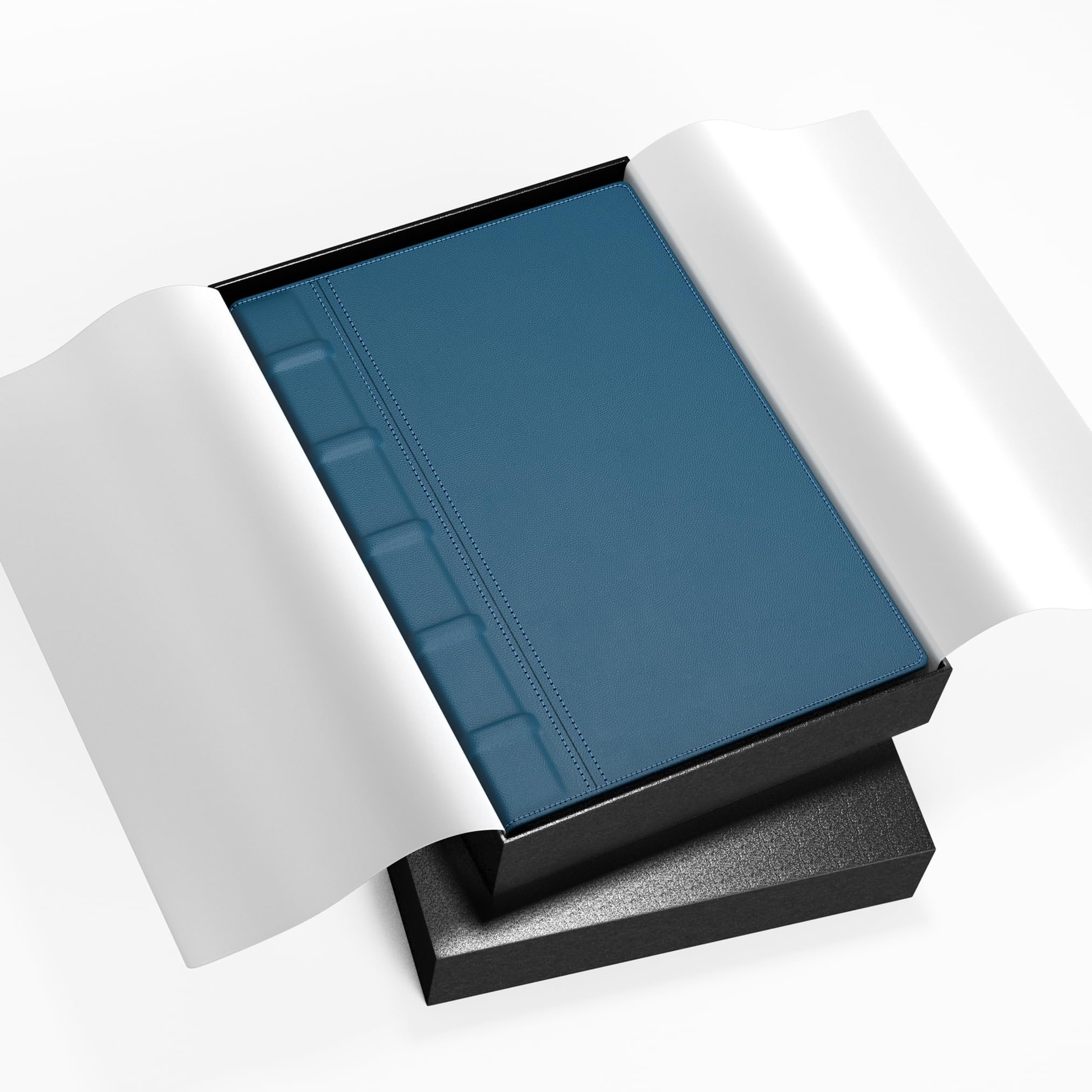 CAGIE Leather Journal for Men Gifts Box Included, 290 Pages Lined Mens Journal with Pocket, A5 Hardcover Notebook Journals for Writing, 5.6 x 8.3 inch