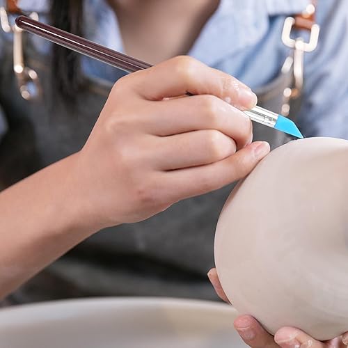 Miniatura 6 de 10 herramientas de arcilla de silicona para esculpir arcilla, punteado de resina, herramientas de punteado de uñas para pintar