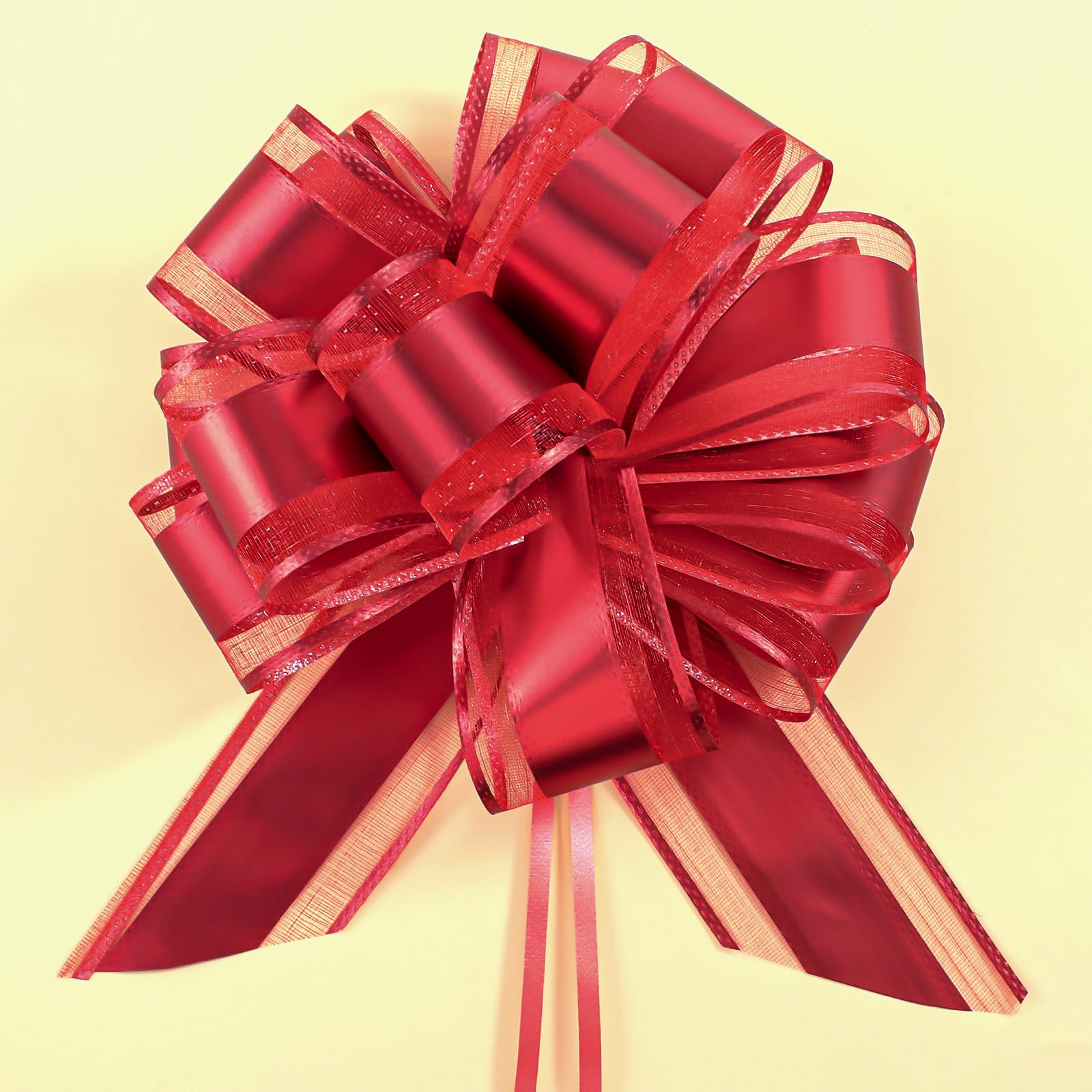 27 Fiocchi Regalo Grandi Rosa – 8,9 Cm – Perfetti Per Pacchi Regalo, Matrimoni, Compleanni E Decorazioni Natalizie - copertina