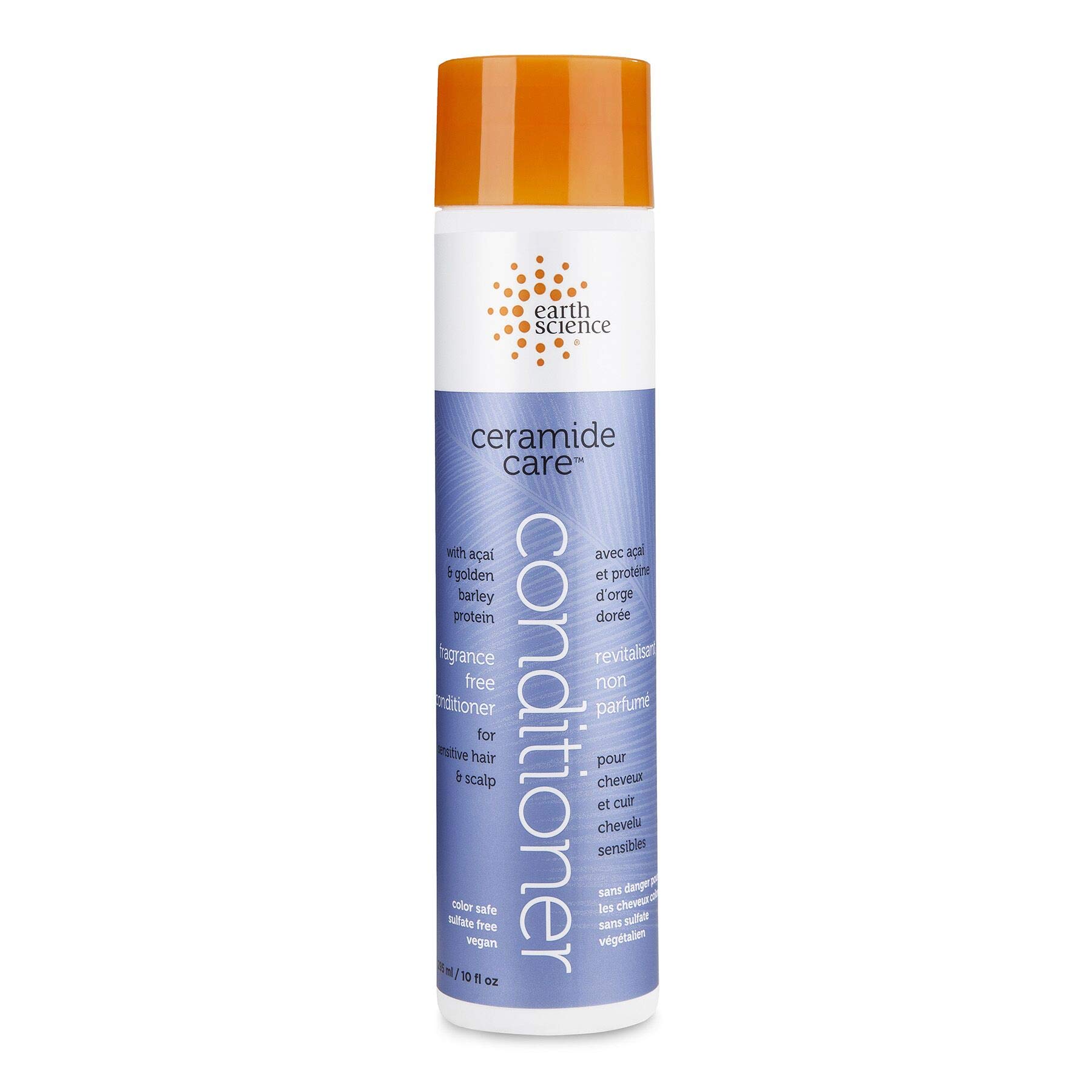 Amazon.com : EARTH SCIENCE - CERAMIDE CARE: Fragrance Free Conditioner for  Sensitive Hair and Scalp (10 oz.) : Beauty & Personal Care