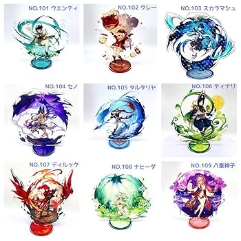 Amazon.co.jp: no114 禍津御建鳴神命 原神 アクリルスタンド