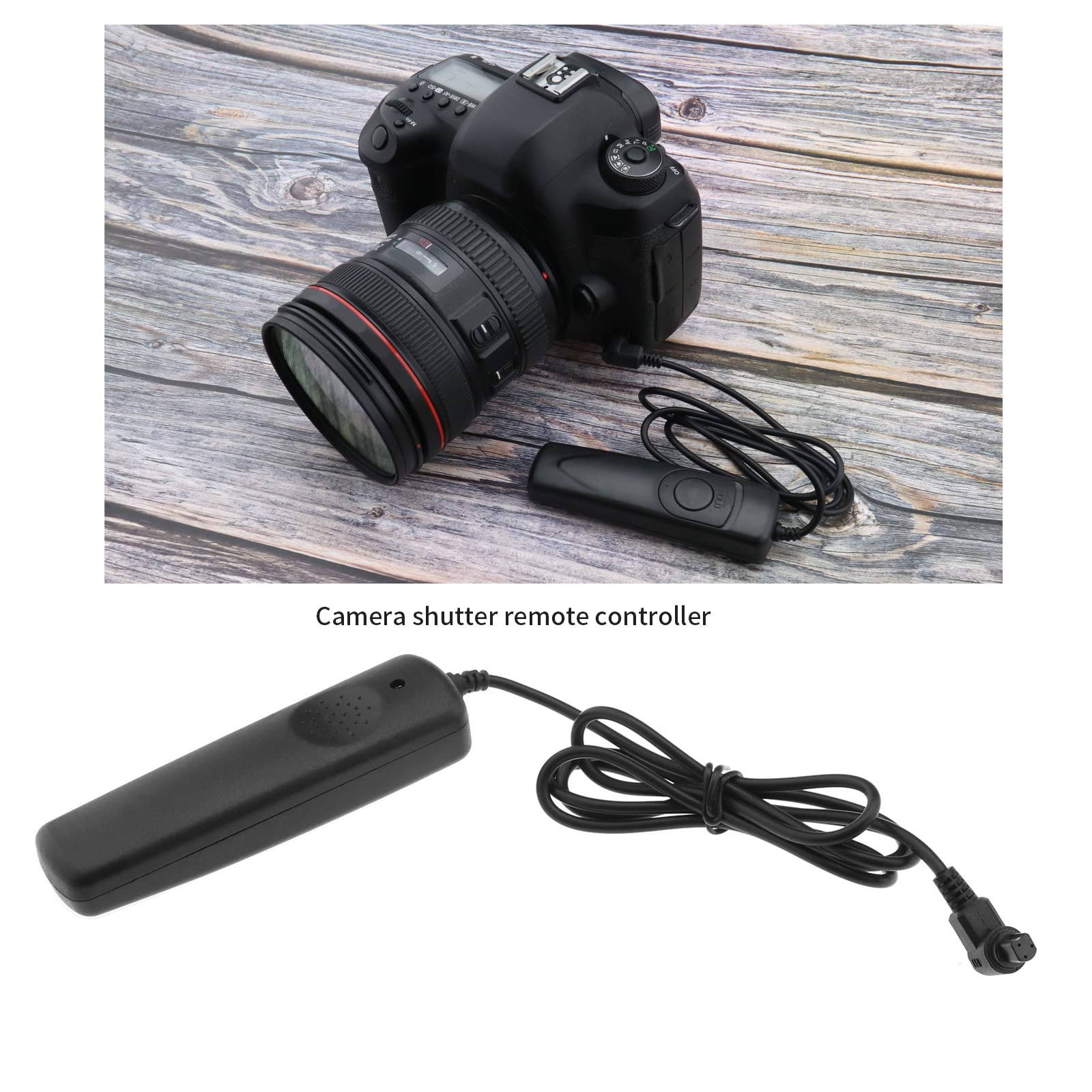Wyzwalacz aparatu, pilot zdalnego sterowania, przełącznik, kabel 97 cm, RS-80n3, kompatybilny z Canon 5D2, 5D3, S, 6D, 7D, 7D2, 50D, 1Ds, SLR aparat cyfrowy