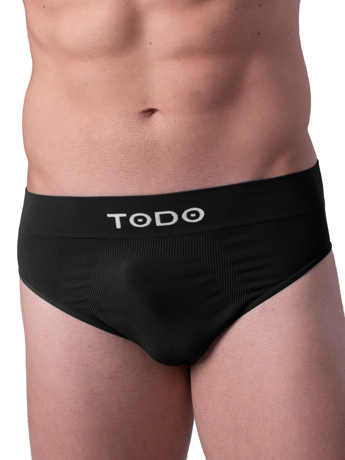 TODO Respirant Slips Homme (Lot de 3) élastique sous-vêtements, Ajustement Parfait (S-3XL)