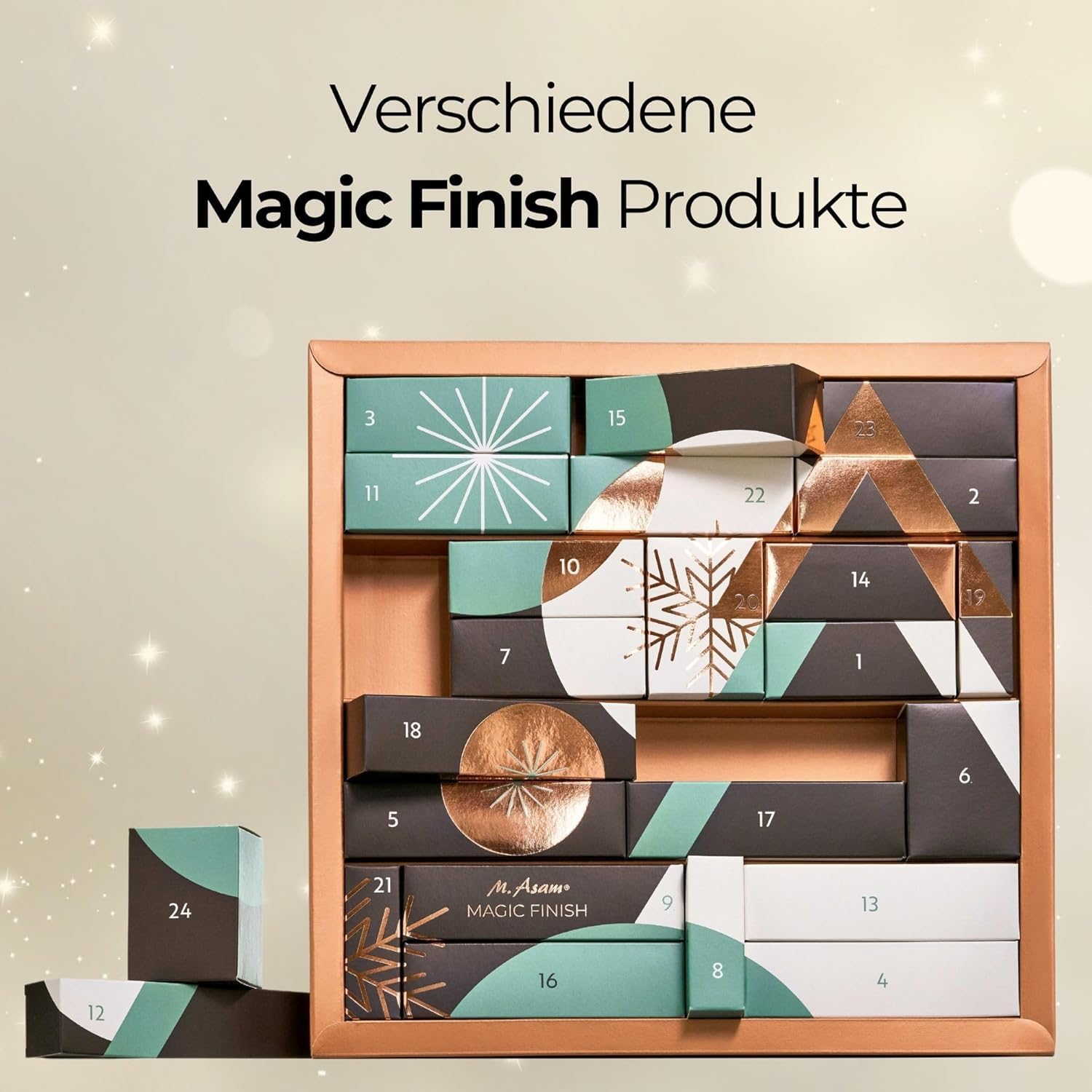 ASAM Adventskalender 2025 Frau - Advent Calendar - Beauty - Kosmetik - MakeUp - Limitiert, Advent Kalender für Frauen und Mädchen
