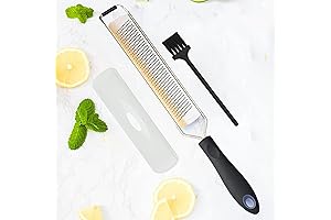 Citrus, Spice, and Parmesan Grater - Zest Lemon Like Never Before with...