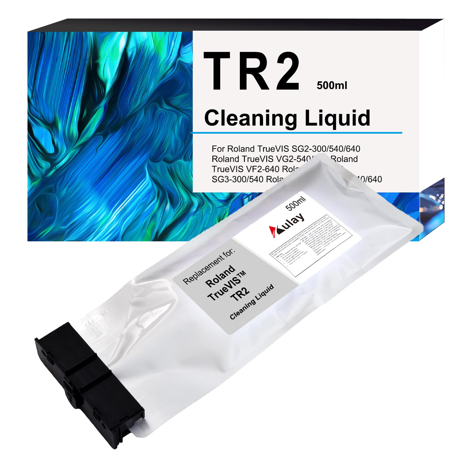 Amazon.com: Aulay TR2 Cleaning Liquid Pouch for Roland TrueVIS TR2