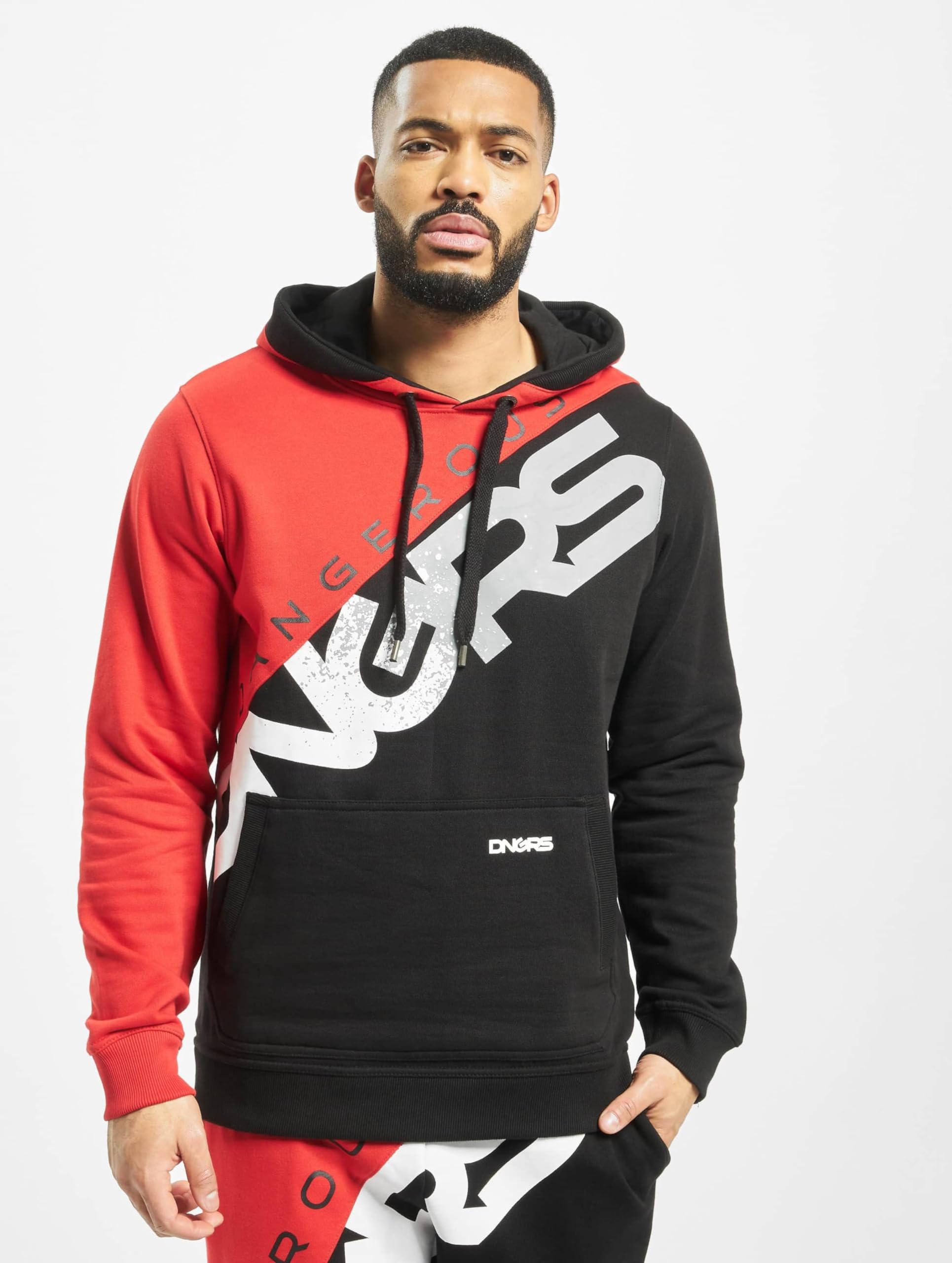 Dangerous DNGRS M?skie bluzy z kapturem Proteles czarne XL