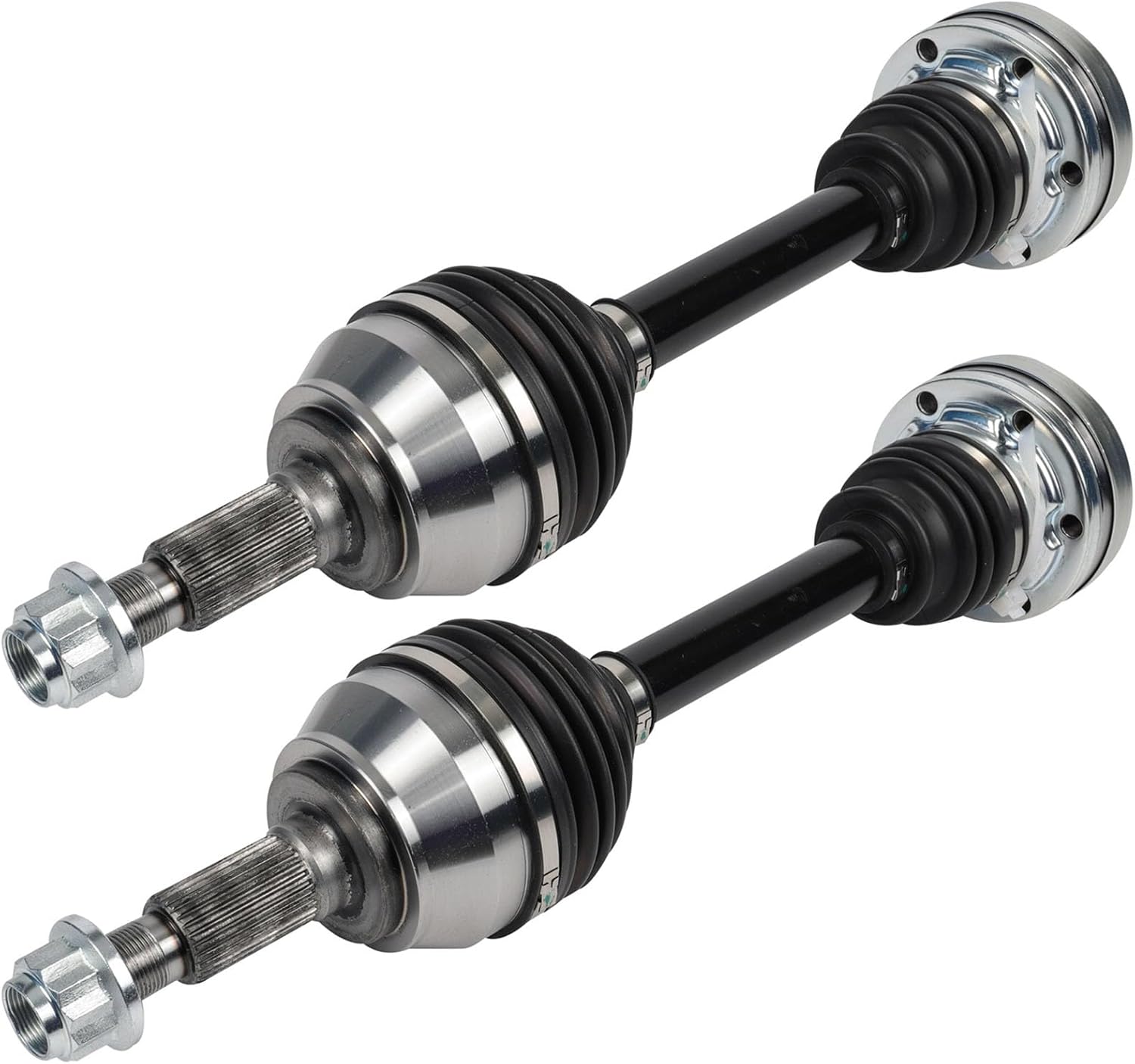 ECCPP CV Axle Shaft Assembly fit for Audi A7 Quattro 2012 for Audi Q7 2011-2015 for Porsche Cayenne 2003-2010 for Volkswagen Touareg 2011-2017 7P0407271A 95834903812 NCV70001 18-213240 2PCS