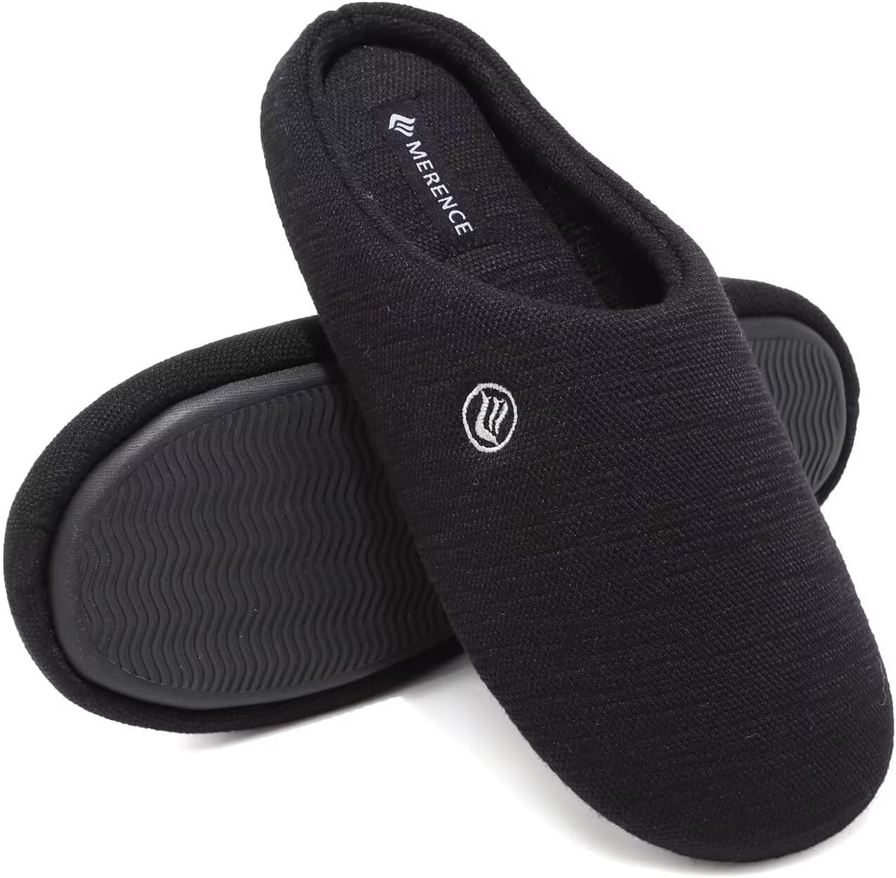 Unisex Men's Women's Memory Foam Slippers Comfort Cotton-blend Closed Toe House Shoes Indoor Scuff