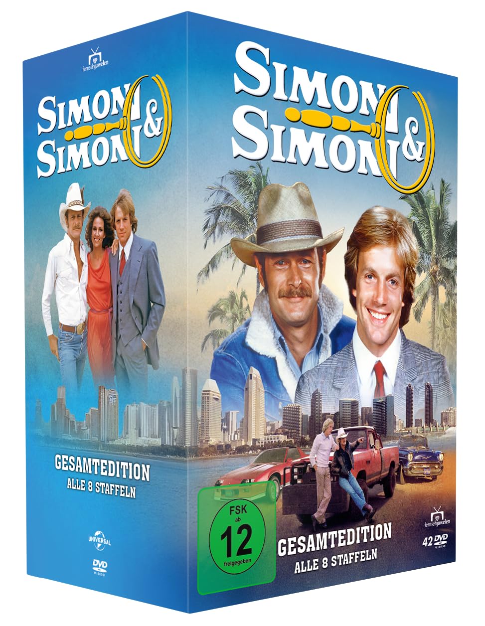 Simon & Simon - Die komplette restaurierte Serie (Staffeln 1-8 / Gesamtedition)