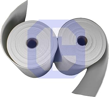 3170 Ceramic Fiber Paper, High Temperature Insulation Gasket or Liner for Kiln Stove Furnace Glass Fusing, Thickness 1/4" Size 48" x 25 Roll
