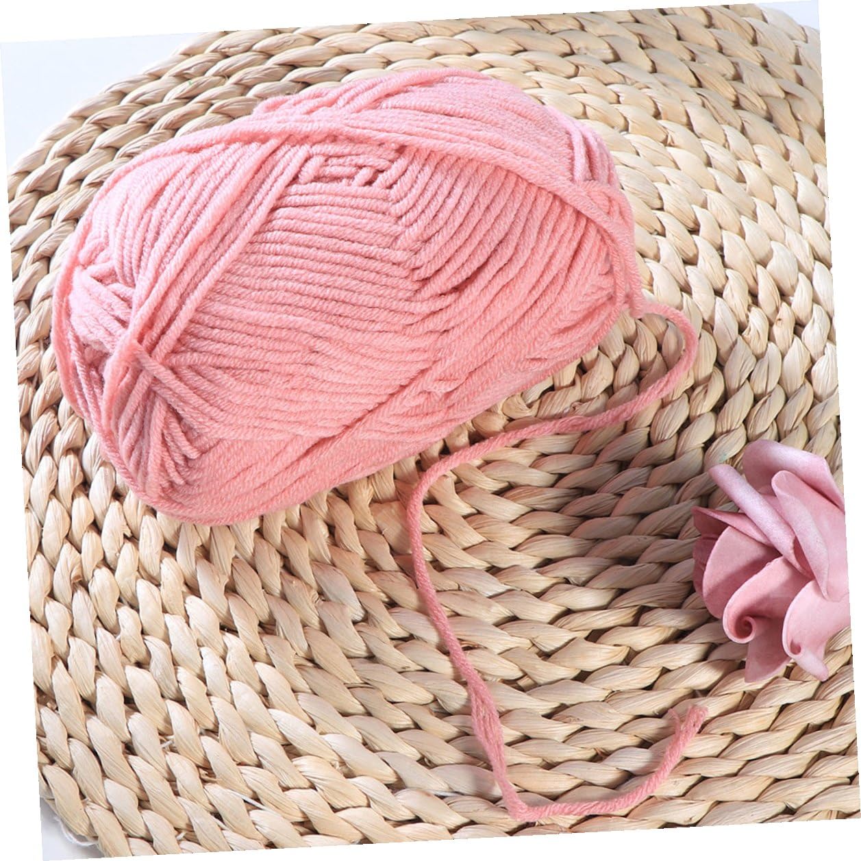 NOLITOY 10 Rollos Hilo de Algodón para Tejer Cordón de Algodón de Calidad para Macramé DIY y Proyectos de Ganchillo