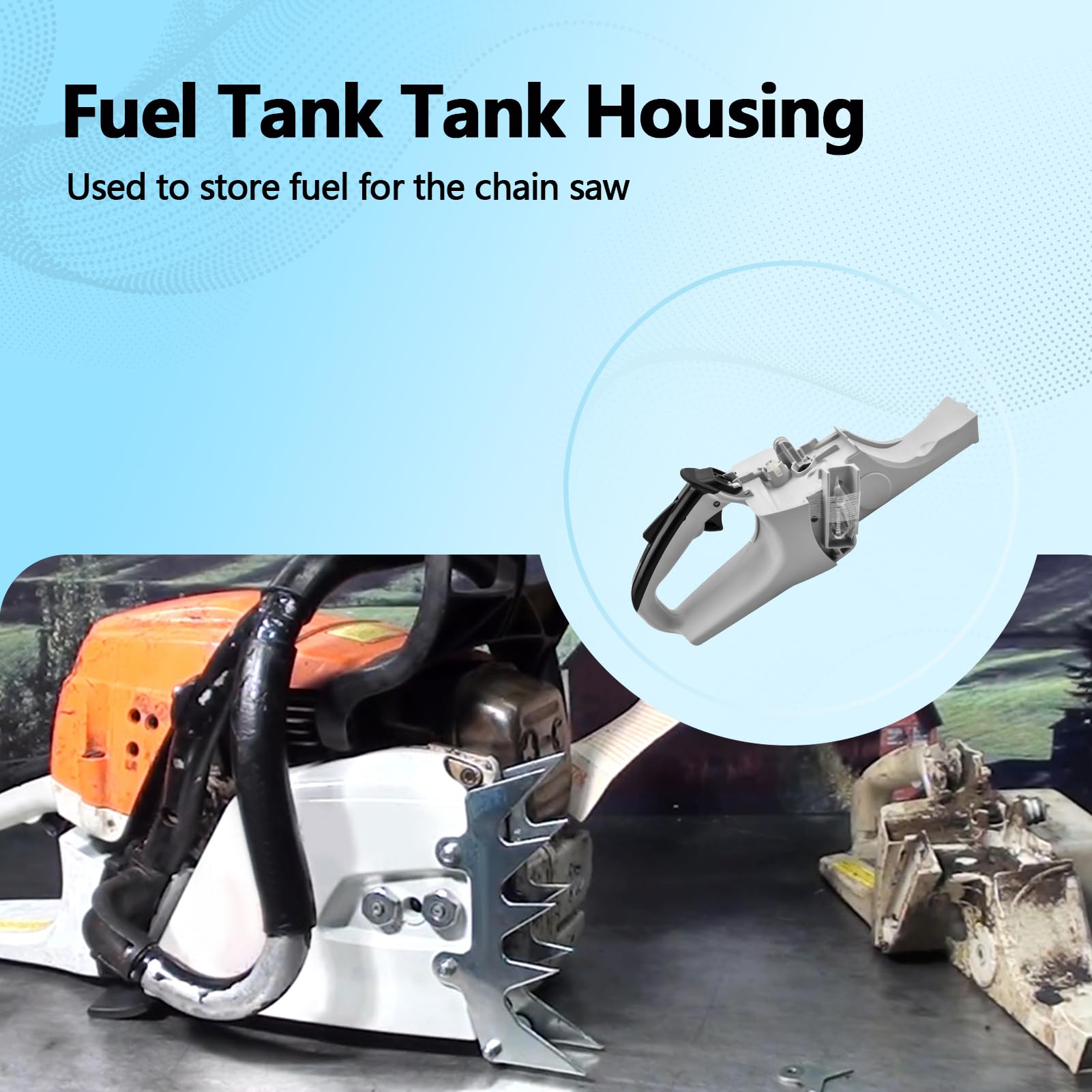Amazon.com: 11403500826 Rear Handle Fuel Tank with Filter Spark
