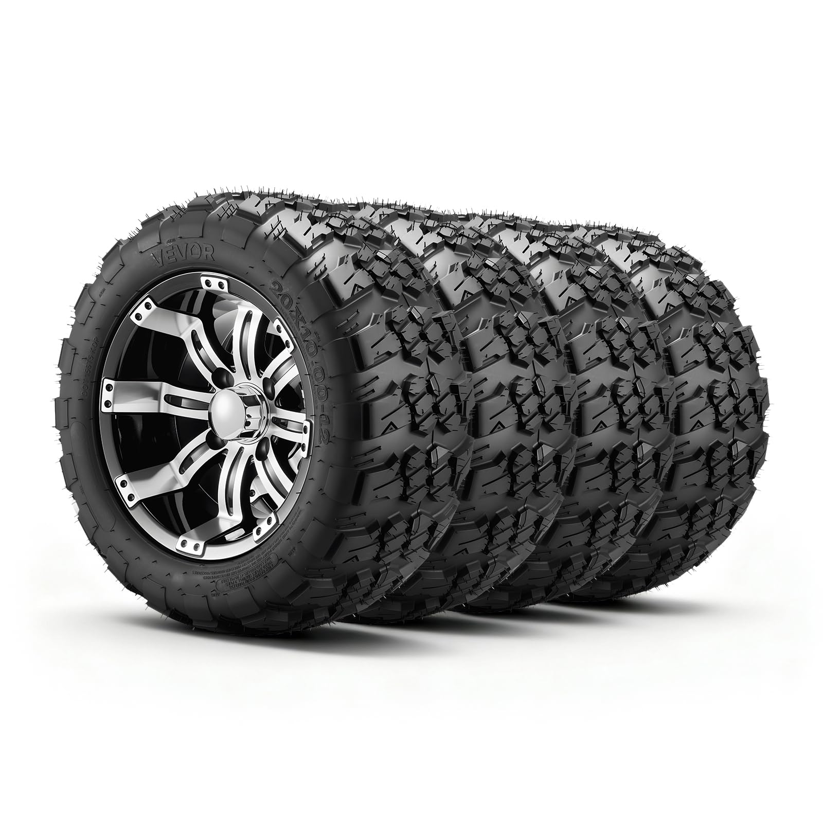VEVOR Golf Cart Wheels and Tires