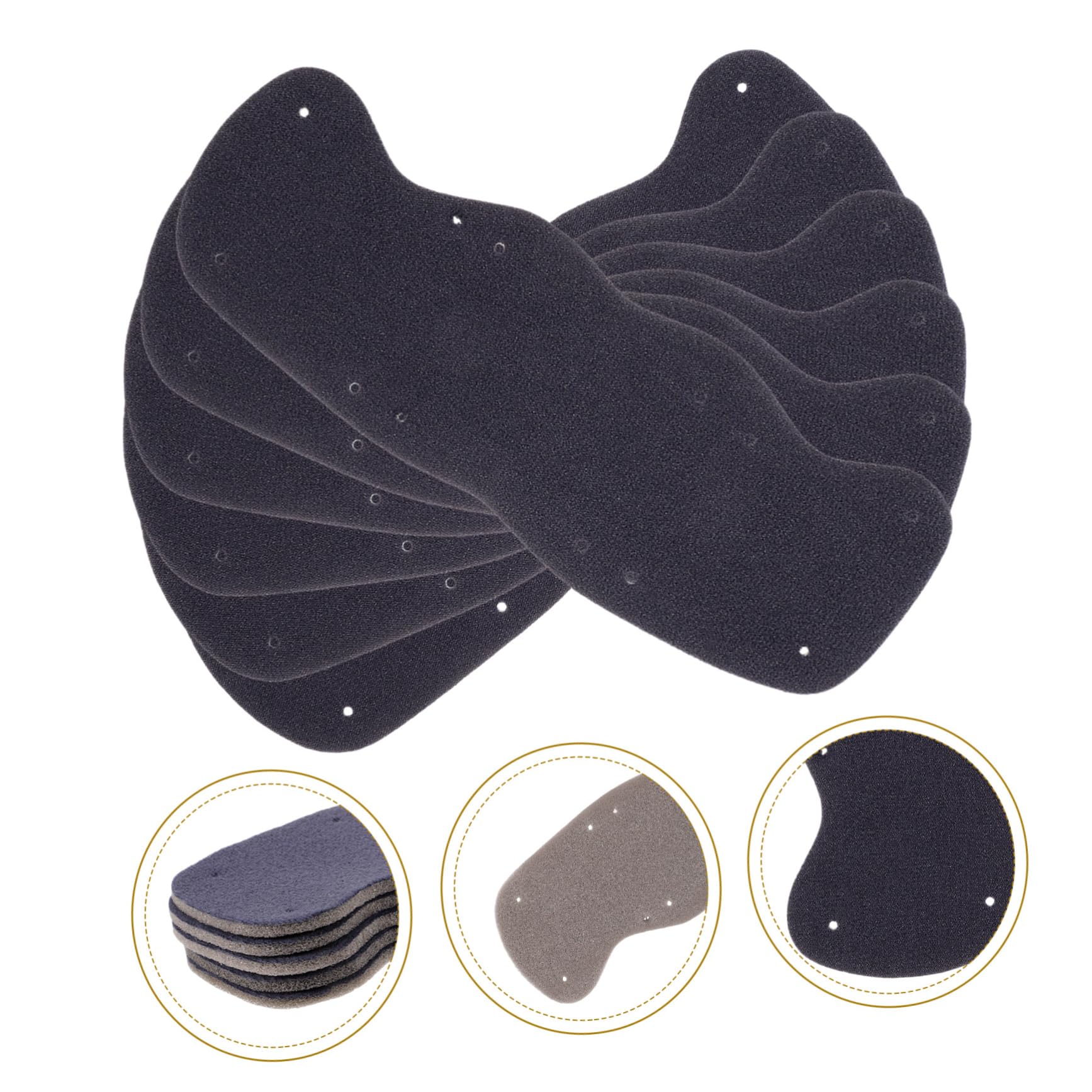 Uonlytech 12 Unidades De Banda para El Sudor para Casco Accesorios para Casco De Seguridad Banda para El Sudor para Casco Bandas A Prueba De Sudor Banda para El Sudor para Sombrero De