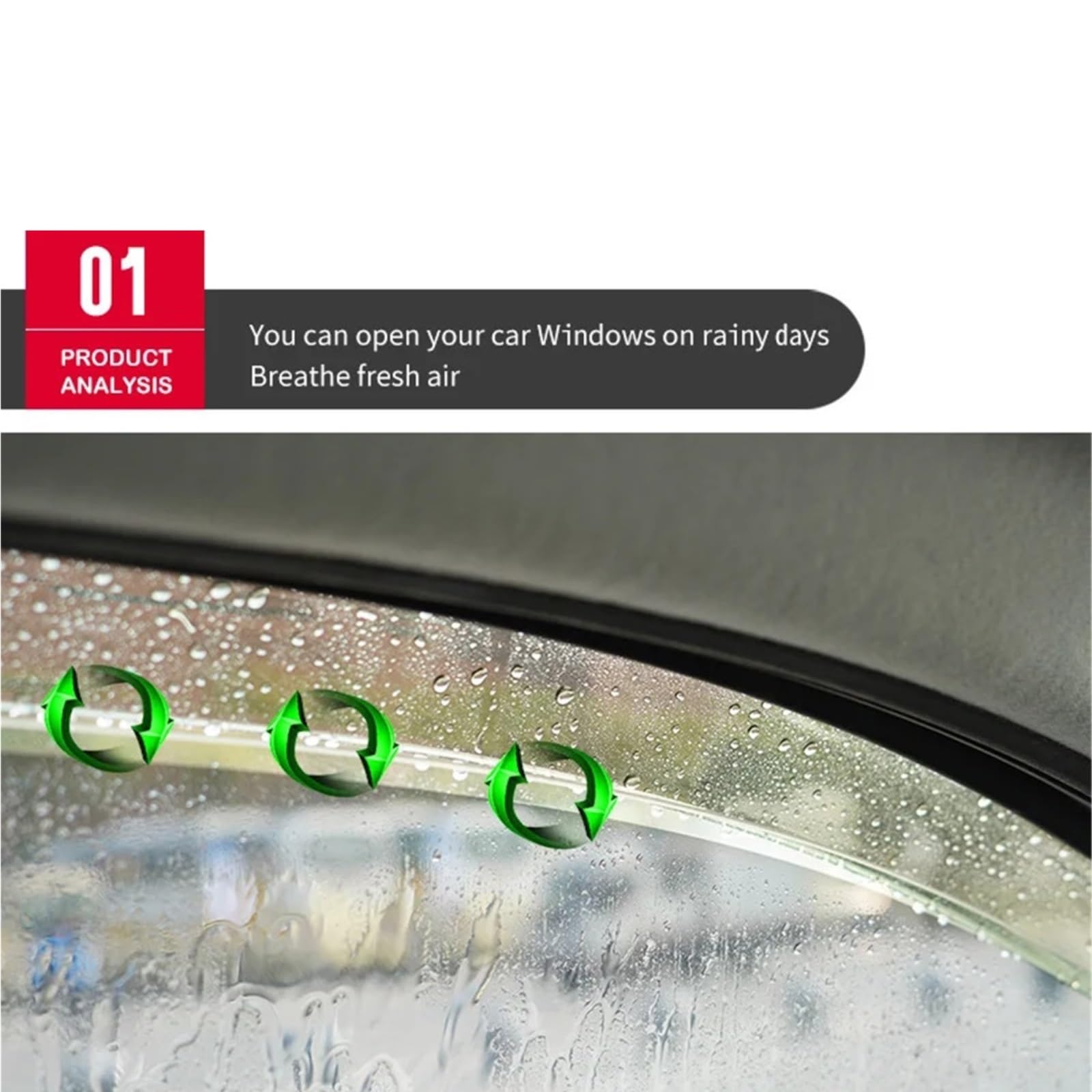 Deflector Viento ventanilla para Cerato LD 2003-2008 Versión En El Extranjero Sedán Ventana Visera Ventilación Tonos Ventvisor Deflectores De Viento Viseras contra La Lluvia V