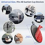 Dashboard Pad Mounting Disk for Suction Cup, Large Plastic Extra Strong Adhesive Disc for Dash Windshield Holder, Camera GPS, Tablet, Car Phone Mount Base with Sticky Adhesive Replacement Pack of 3