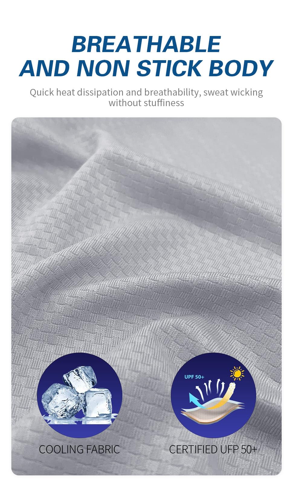 ArmoTex Women's Plus Size UPF50+Sun Protection Hoodie Jacket, Quick-Dry Athletic Shirt for Running, Hiking, Fishing