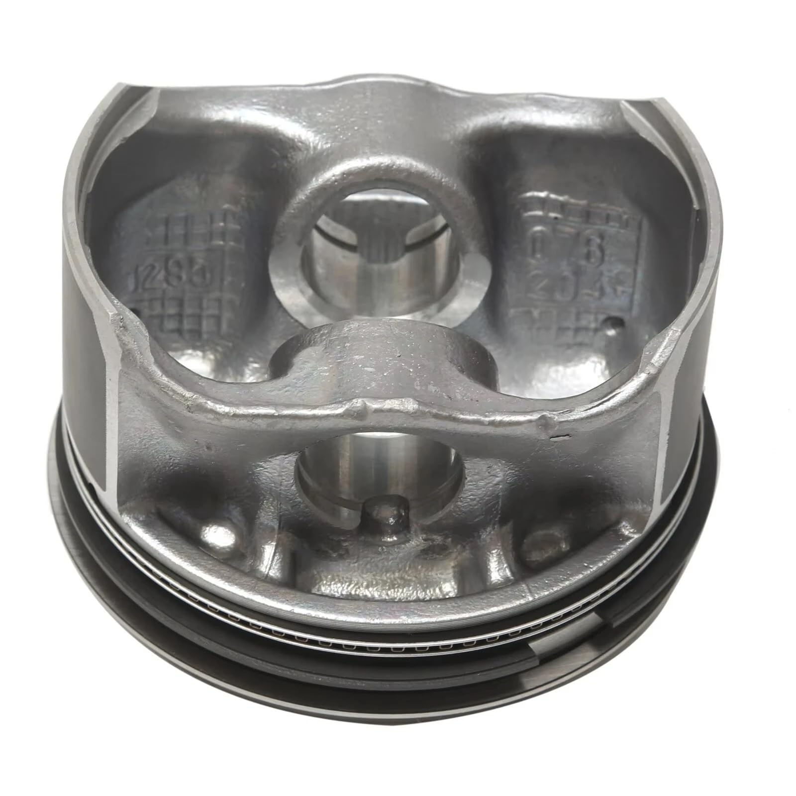 Pistone Motore 1 set EA111 Pistoni e fasce elastiche motore STD 76,5 mm Adatto per VW per Jetta .6L CLRA installare