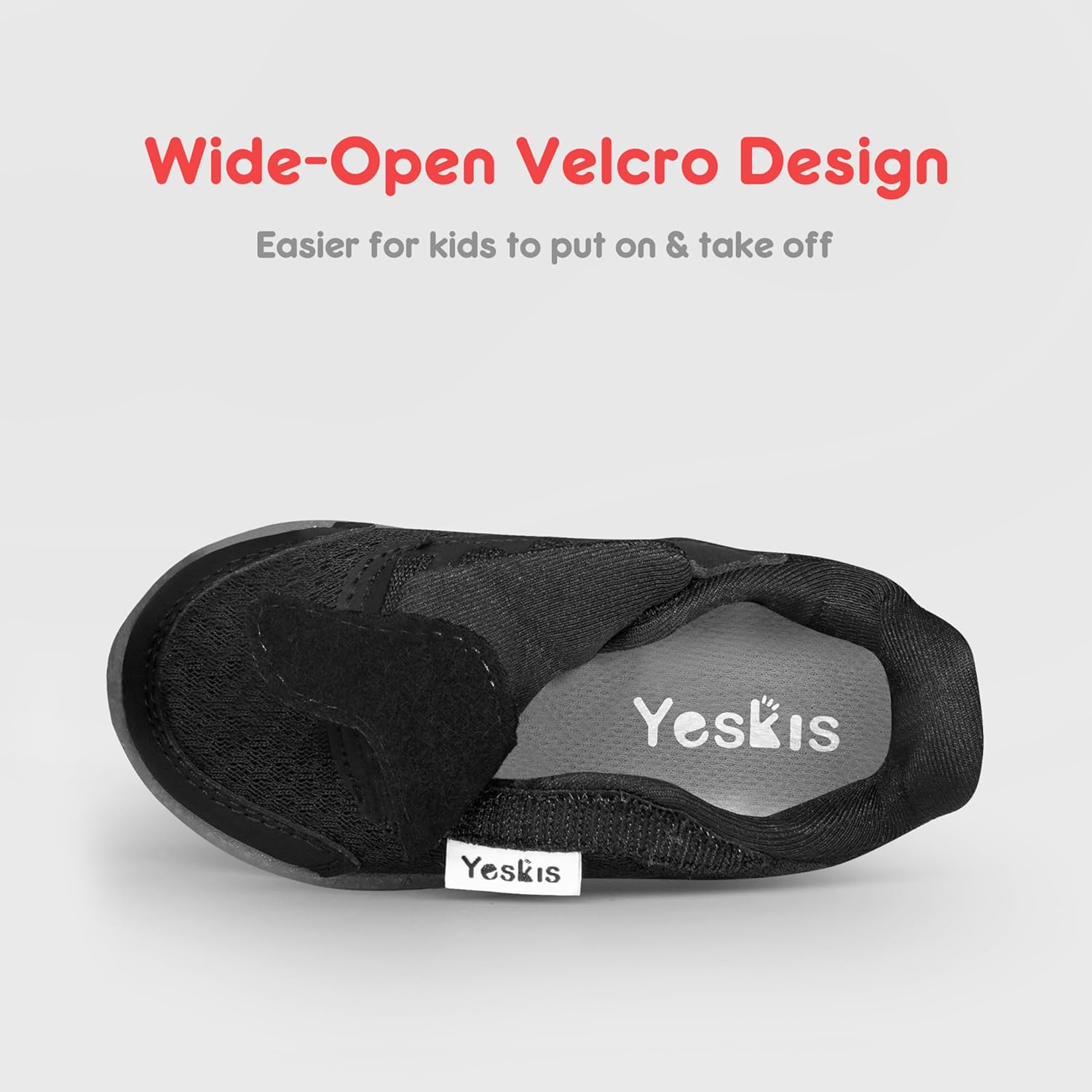 YESKIS Toddler Light Up Shoes Boys Girls Lightweight Breathable Mesh Non-Slip Running Sneakers for Toddler and Little Kid - Image 3