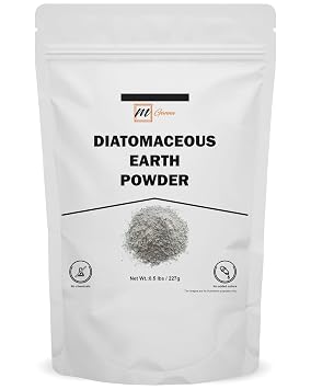100% Natural Diatomaceous Earth Powder for Skin Exfoliation Health & Cosmetic formulations 0.5 LBS / 227 GMS