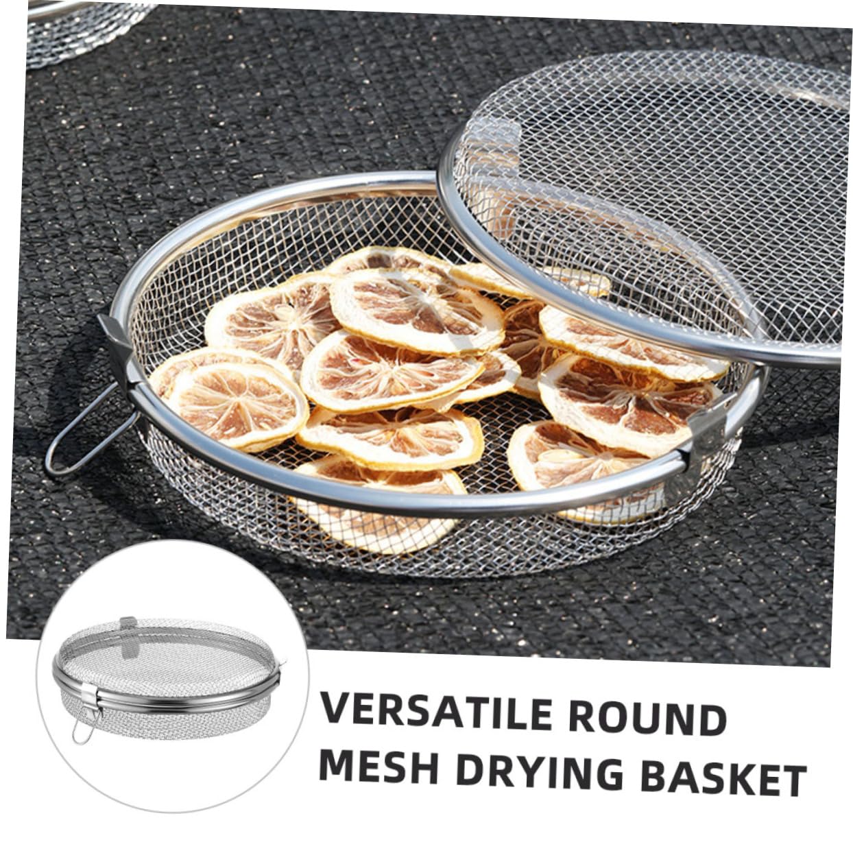 Cestello Lavastoviglie in Acciaio Inox Argento, 2 Pezzi