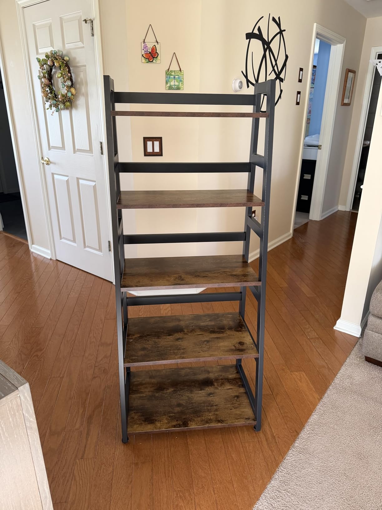 Tribesigns 5-Tier Industrial Bookcase