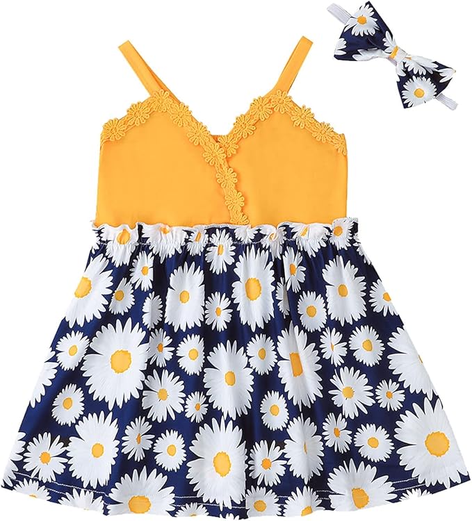 Amazon 子供ワンピース女の子 Yodqego 子供服 ワンピース 半袖 ストライプ柄 女の子 子供ドレス キッズ服 レイヤード フェイク キッズ ジュニア カジュアル 普段着 可愛い 可愛い カジュアル 森ガール 洋服 通園 通学 誕生日 プレゼント ワンピース チュニック 通販