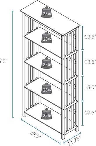 Miniatura 3 de Casual Home Mission Style - Estantería