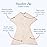 SleepingBaby Zipadee-Zip Transition Swaddle - Cozy Baby Swaddling Blanket with Zipper Convenience - Roomy Wearable Blanket for Easy Diaper Changes - 4-8 Month - Balanced Beige Heather