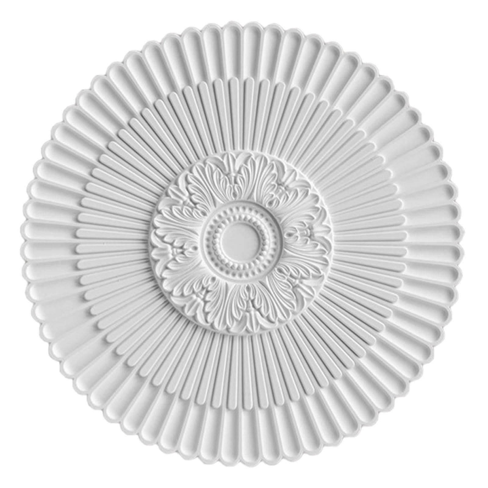 Foelanne White B Ceiling Medallion White 24.8-60Cm(,60Cm)
