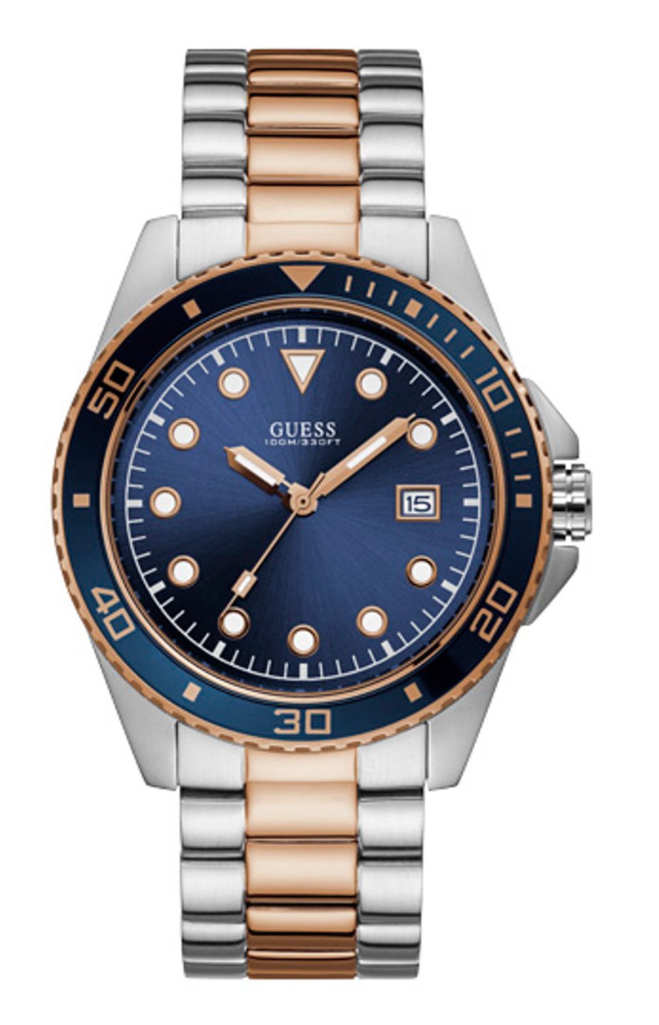 Guess Men's Analogue Quartz Watch Crew