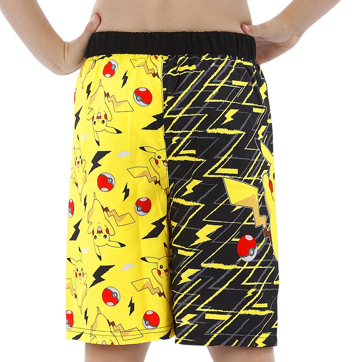 Pokémon Bañador Bañador para Niño con Bóxer Estilo Pikachu | | para Edades De 3 A 10 Años