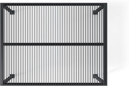 Miniatura 63 de PURPLE LEAF Pérgola 94AS con listones de aluminio para exteriores de 12 x 20 pies con techo ajustable para terraza, patio trasero, jardín, kiosco