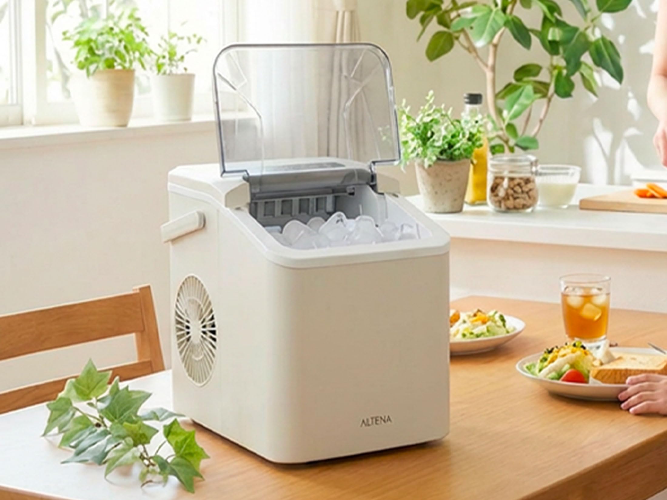 Amazon.co.jp: ALTENA 製氷機 家庭用 高速製氷 約5分 自動製氷機 小型