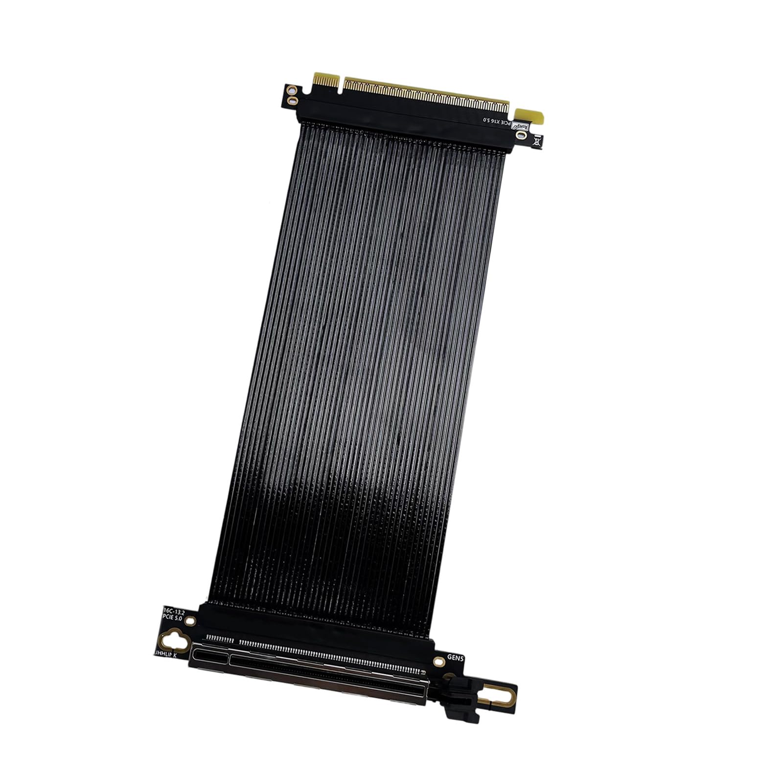 Câble vertical pour GPU PCIe 5.0 X16 idéal pour boîtier PC gaming vitré - 8