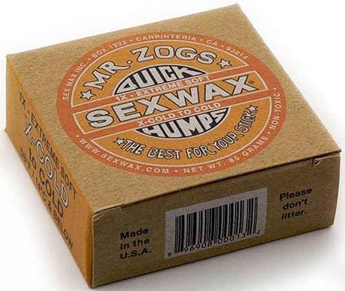 Miniatura 2 de Sex Wax Quick Humps Coconut (Choose Temperature) (1x Frigid to Cold, 3 Pack)