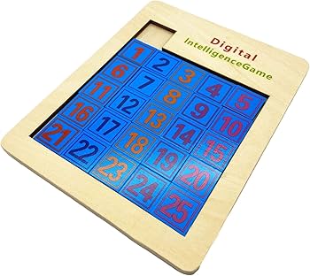 Amazon | スライディングブロックパズル、数字スライドパズル