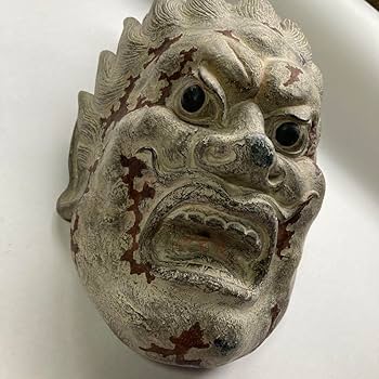 Amazon｜伐折羅大将 お面 バサラ大将 新薬師寺 十二神将 仏教