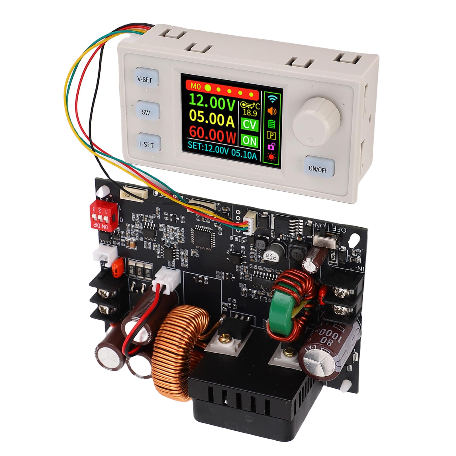 Alimentatore Regolabile CC 1200W 20A, 6-70V Ingresso per