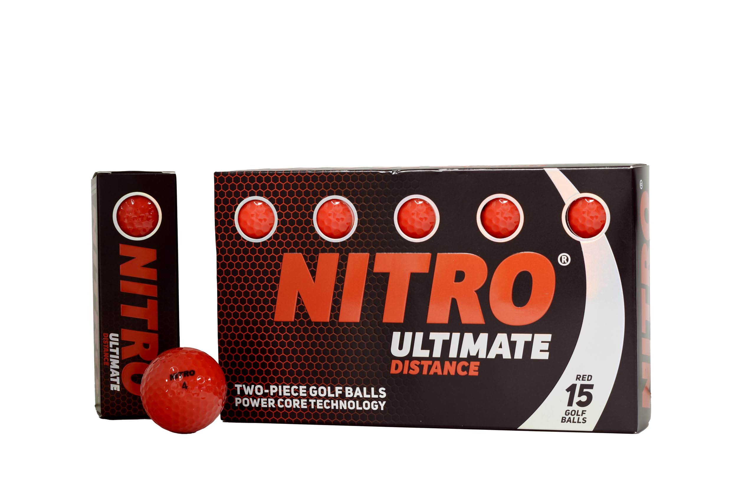 Nitro Ultimate Distance 15 Pk Red