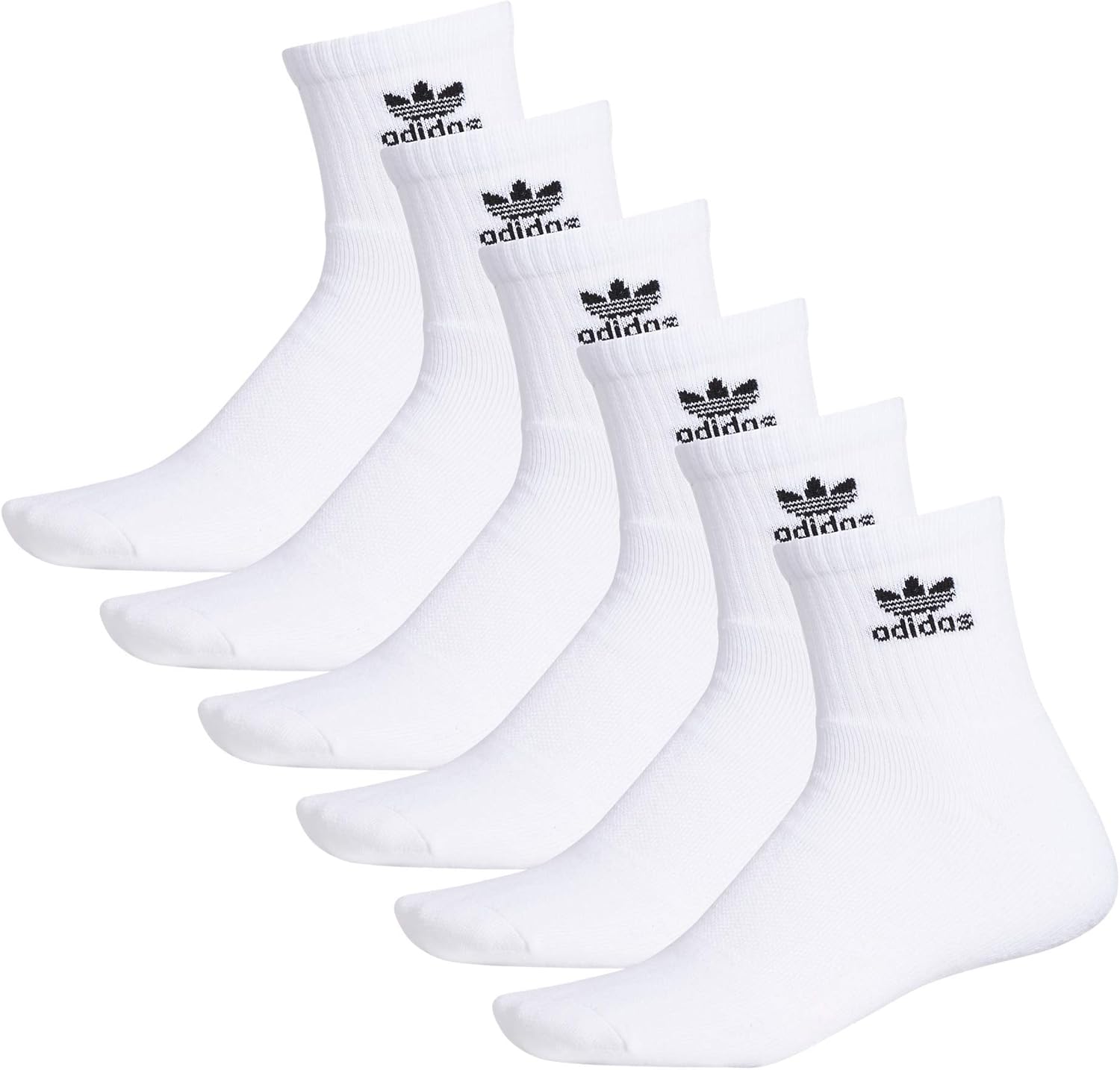 adidas Originals Originals Trefoil Quarter Sock 6-Pack
