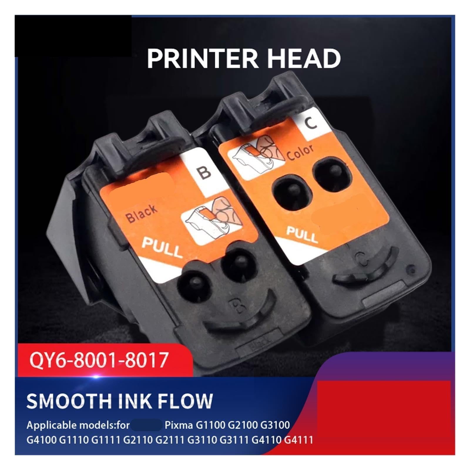 Generico Testina QY6-8001 QY6-8017, compatibile con Canon, G3100