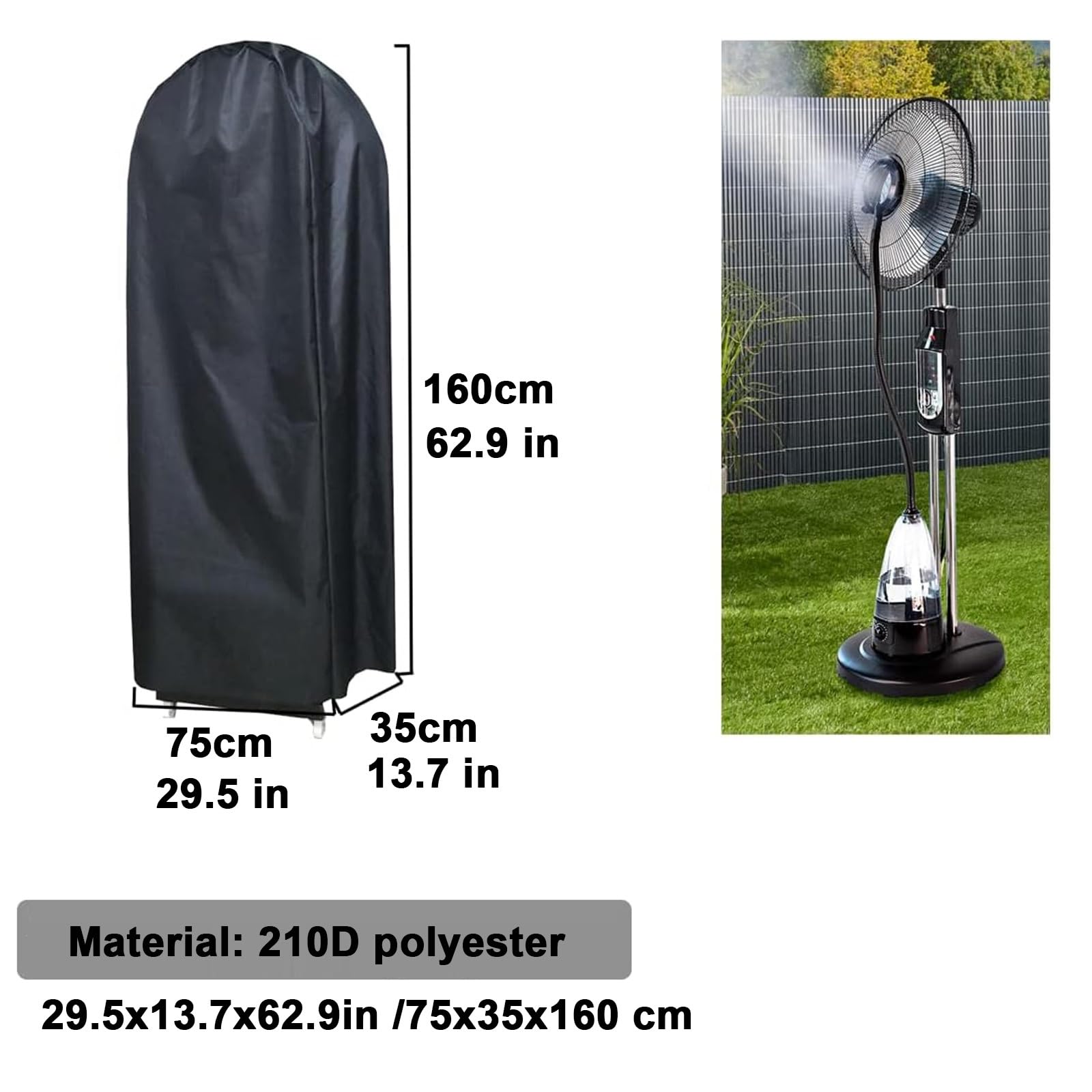 Amazon.co.jp : ファンカバー ミストファンカバー 防水スプレー