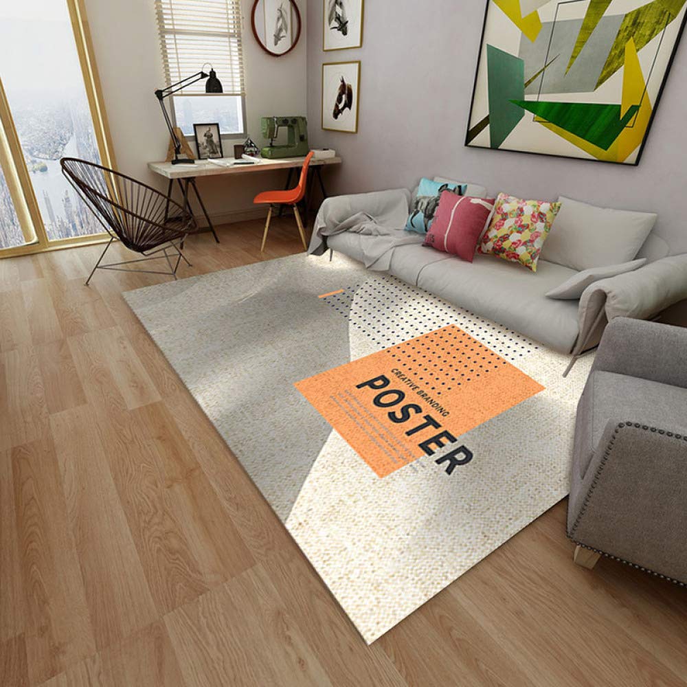 Tapis de table basse 3D Mc-12. 180*280cm pour réchauffer l'ambiance de vos soirées en famille