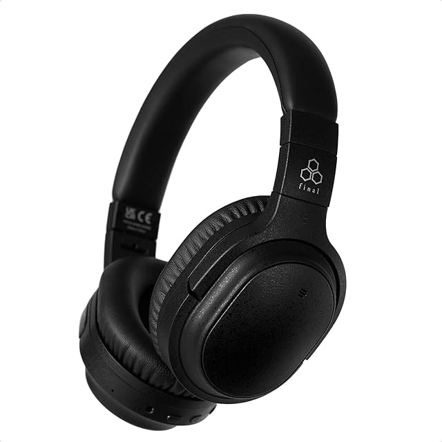 final UX3000 Bluetooth Wireless Headphones - Hi-Fi Sound Quality - Hybrid Noise Cancelling - Maximum 35 Hours Music Playback - aptX Low Latency - Multipoint Connection - Designed in Japan