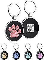 Vista 7 de Etiquetas de perro QR personalizadas para mascotas, etiquetas de identificación de código QR, etiquetas de identificación de mascotas inteligentes