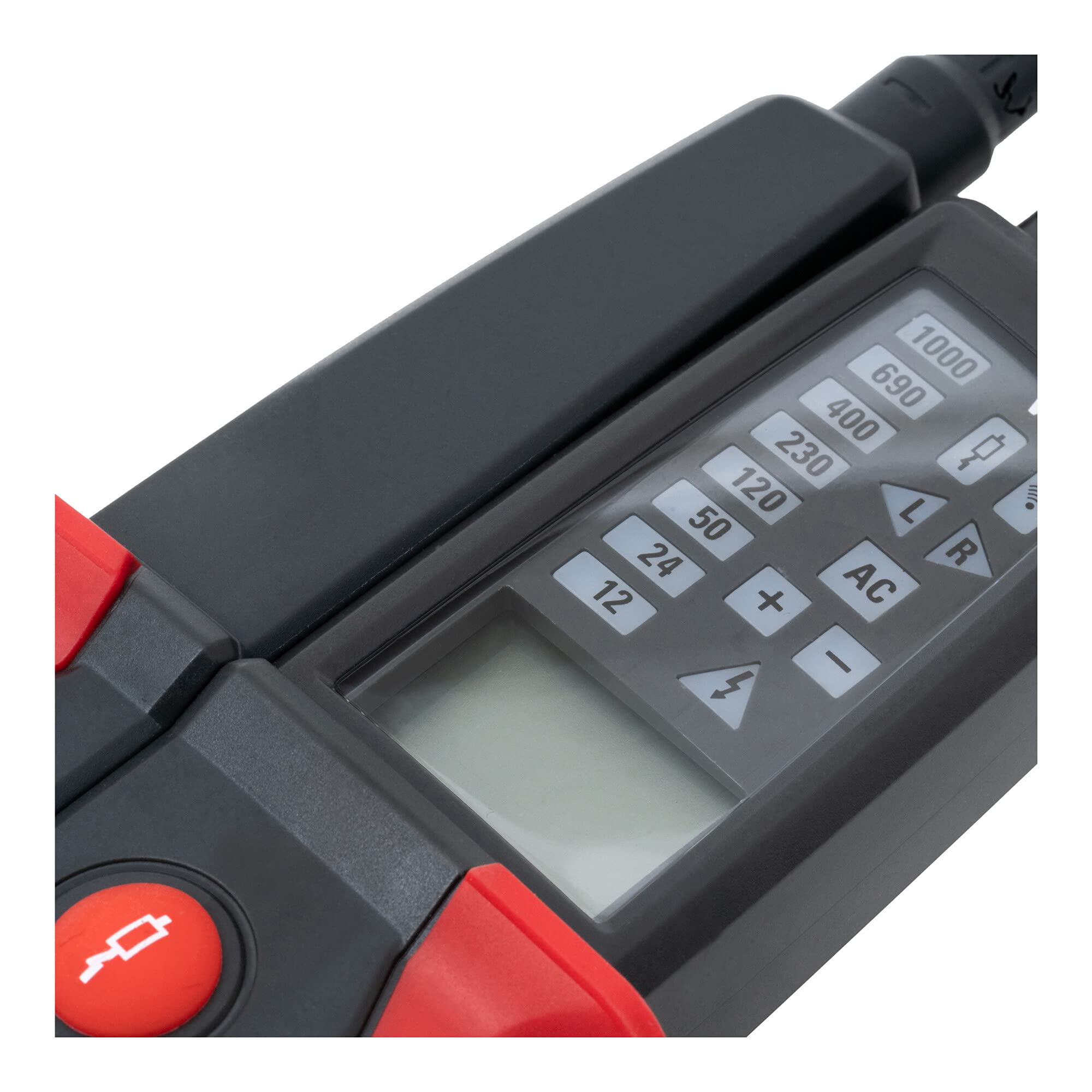 STIER Profi Spannungs- und Durchgangsprüfer, 6V-1000V AC/DC, 2-polig, CAT III 1000V CAT IV 600V, 19mm Sonden-TIP-Abstand